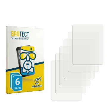 Vorderseite einer Produktverpackung mit dem Markenlogo BROTECT. Daneben ist der zugehörige Displayschutz.