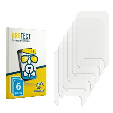 Vorderseite einer Produktverpackung mit dem Markenlogo BROTECT. Daneben ist der zugehörige Displayschutz.