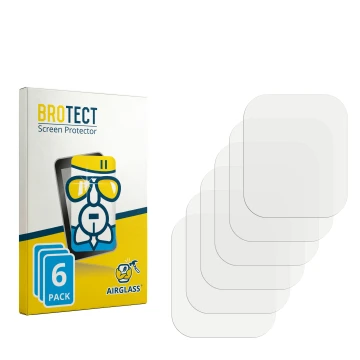 Vorderseite einer Produktverpackung mit dem Markenlogo BROTECT. Daneben ist der zugehörige Displayschutz.
