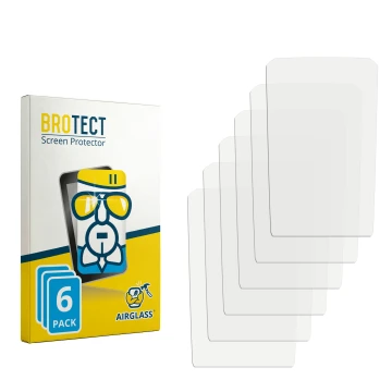 Vorderseite einer Produktverpackung mit dem Markenlogo BROTECT. Daneben ist der zugehörige Displayschutz.