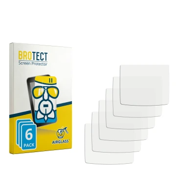 Vorderseite einer Produktverpackung mit dem Markenlogo BROTECT. Daneben ist der zugehörige Displayschutz.