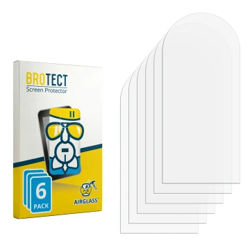 Vorderseite einer Produktverpackung mit dem Markenlogo BROTECT. Daneben ist der zugehörige Displayschutz.