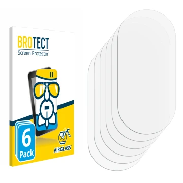 Vorderseite einer Produktverpackung mit dem Markenlogo BROTECT. Daneben ist der zugehörige Displayschutz.