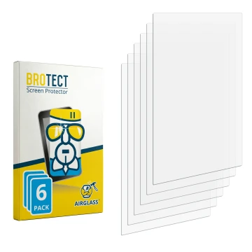 Vorderseite einer Produktverpackung mit dem Markenlogo BROTECT. Daneben ist der zugehörige Displayschutz.