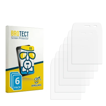 Vorderseite einer Produktverpackung mit dem Markenlogo BROTECT. Daneben ist der zugehörige Displayschutz.