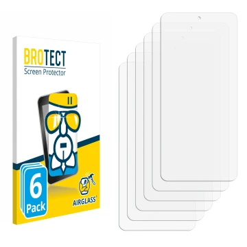 Vorderseite einer Produktverpackung mit dem Markenlogo BROTECT. Daneben ist der zugehörige Displayschutz.