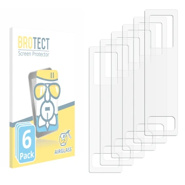 Vorderseite einer Produktverpackung mit dem Markenlogo BROTECT. Daneben ist der zugehörige Displayschutz.