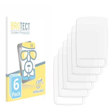 Vorderseite einer Produktverpackung mit dem Markenlogo BROTECT. Daneben ist der zugehörige Displayschutz.