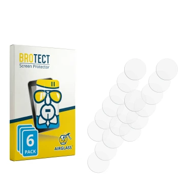 Vorderseite einer Produktverpackung mit dem Markenlogo BROTECT. Daneben ist der zugehörige Displayschutz.