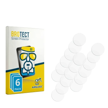 Vorderseite einer Produktverpackung mit dem Markenlogo BROTECT. Daneben ist der zugehörige Displayschutz.