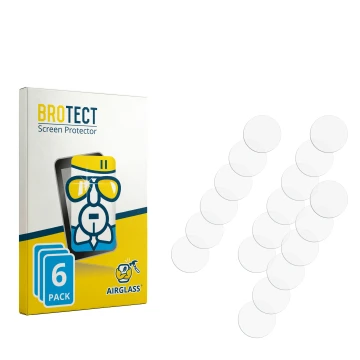 Vorderseite einer Produktverpackung mit dem Markenlogo BROTECT. Daneben ist der zugehörige Displayschutz.