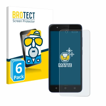 Vorderseite einer Produktverpackung mit dem Markenlogo BROTECT. Daneben ist das Gerät Gigaset GS270 plus mit dem zugehörigen D