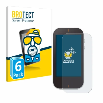 Vorderseite einer Produktverpackung mit dem Markenlogo BROTECT. Daneben ist das Gerät Garmin Approach G80 mit dem zugehörigen 