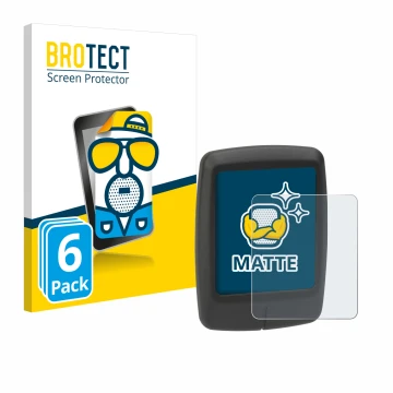 Vorderseite einer Produktverpackung mit dem Markenlogo BROTECT. Daneben ist das Gerät Specialized Turbo Connect Display mit de