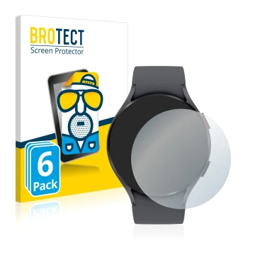 Vorderseite einer Produktverpackung mit dem Markenlogo BROTECT. Daneben ist das Gerät Garmin Fenix 6S Pro mit dem zugehörigen 