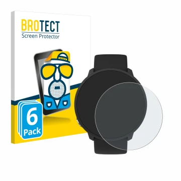 Vorderseite einer Produktverpackung mit dem Markenlogo BROTECT. Daneben ist das Gerät Polar Unite mit dem zugehörigen Displays