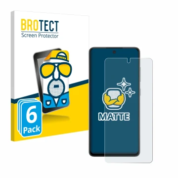 Vorderseite einer Produktverpackung mit dem Markenlogo BROTECT. Daneben ist das Gerät Samsung Galaxy A52s 5G mit dem zugehörig