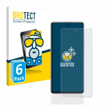 Vorderseite einer Produktverpackung mit dem Markenlogo BROTECT. Daneben ist das Gerät Xiaomi 11T Pro mit dem zugehörigen Displ
