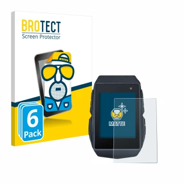 Vorderseite einer Produktverpackung mit dem Markenlogo BROTECT. Daneben ist das Gerät Sigma ROX 11.1 Evo mit dem zugehörigen D