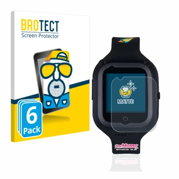 Vorderseite einer Produktverpackung mit dem Markenlogo BROTECT. Daneben ist das Gerät SoyMomo Space 2.0 mit dem zugehörigen Di