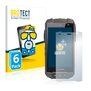 Vorderseite einer Produktverpackung mit dem Markenlogo BROTECT. Daneben ist das Gerät i.safe MOBILE IS530.2 mit dem zugehörige