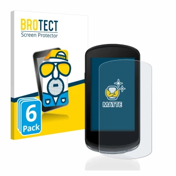 Vorderseite einer Produktverpackung mit dem Markenlogo BROTECT. Daneben ist das Gerät Garmin Edge 1040 mit dem zugehörigen Dis