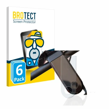 Vorderseite einer Produktverpackung mit dem Markenlogo BROTECT. Daneben ist das Gerät NIU KQi3 Sport mit dem zugehörigen Displ