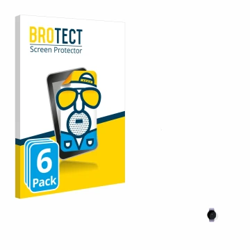 Vorderseite einer Produktverpackung mit dem Markenlogo BROTECT. Daneben ist das Gerät Samsung Galaxy Watch 5 (40mm) mit dem zu
