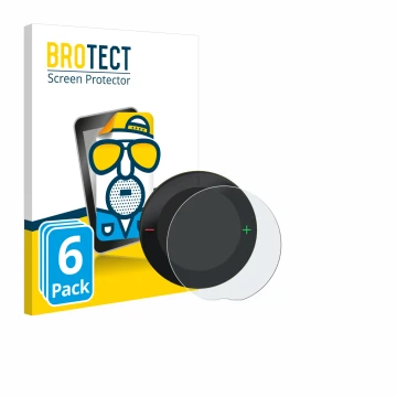 Vorderseite einer Produktverpackung mit dem Markenlogo BROTECT. Daneben ist das Gerät Beeline Velo 2 mit dem zugehörigen Displ