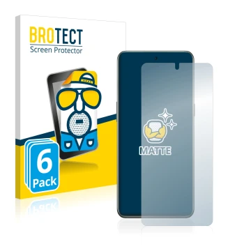 Vorderseite einer Produktverpackung mit dem Markenlogo BROTECT. Daneben ist das Gerät OnePlus 10T 5G mit dem zugehörigen Displ