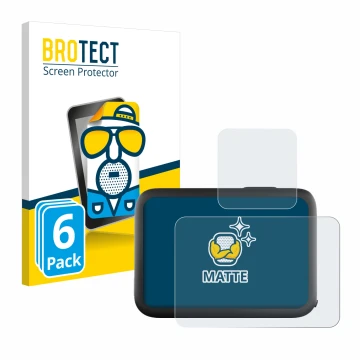 Vorderseite einer Produktverpackung mit dem Markenlogo BROTECT. Daneben ist das Gerät GoPro Hero 11 Black mit dem zugehörigen 