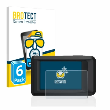 Vorderseite einer Produktverpackung mit dem Markenlogo BROTECT. Daneben ist das Gerät Hikmicro Pocket 2 mit dem zugehörigen Di