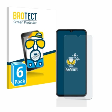 Vorderseite einer Produktverpackung mit dem Markenlogo BROTECT. Daneben ist das Gerät Oppo A77 5G mit dem zugehörigen Displays