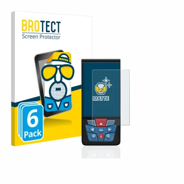 Vorderseite einer Produktverpackung mit dem Markenlogo BROTECT. Daneben ist das Gerät Bosch GLM 100-25c mit dem zugehörigen Di