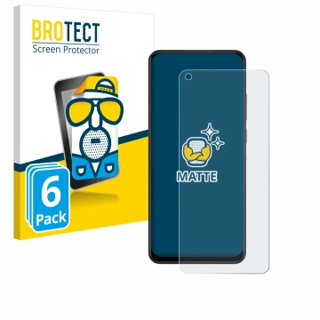Vorderseite einer Produktverpackung mit dem Markenlogo BROTECT. Daneben ist das Gerät Oppo A78 4G mit dem zugehörigen Displays