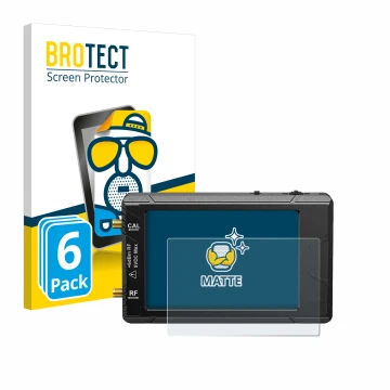 Vorderseite einer Produktverpackung mit dem Markenlogo BROTECT. Daneben ist das Gerät tinySA ultra spectrum analyser mit dem z