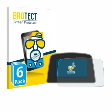 Vorderseite einer Produktverpackung mit dem Markenlogo BROTECT. Daneben ist das Gerät PowaKaddy C2i mit dem zugehörigen Displa