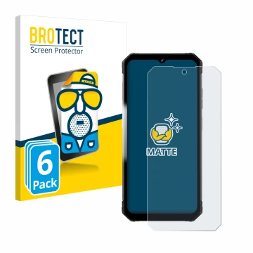 Vorderseite einer Produktverpackung mit dem Markenlogo BROTECT. Daneben ist das Gerät Fossibot F102 mit dem zugehörigen Displa