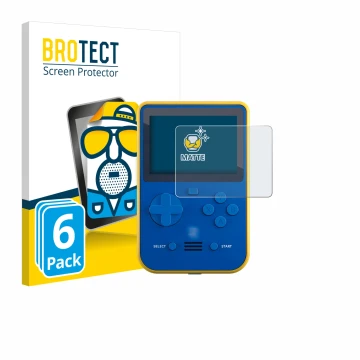 Vorderseite einer Produktverpackung mit dem Markenlogo BROTECT. Daneben ist das Gerät Blaze Super Pocket mit dem zugehörigen D
