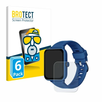 Vorderseite einer Produktverpackung mit dem Markenlogo BROTECT. Daneben ist das Gerät Biggerfive BW01 1.5