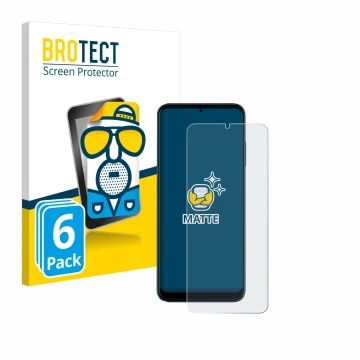 Vorderseite einer Produktverpackung mit dem Markenlogo BROTECT. Daneben ist das Gerät Telekom T Phone Pro mit dem zugehörigen 