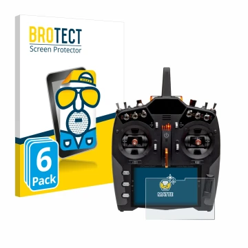 Vorderseite einer Produktverpackung mit dem Markenlogo BROTECT. Daneben ist das Gerät Spektrum NX20 mit dem zugehörigen Displa