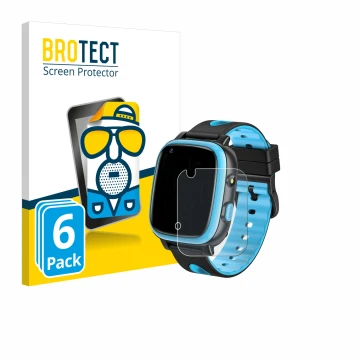 Vorderseite einer Produktverpackung mit dem Markenlogo BROTECT. Daneben ist das Gerät Aduogeng T5 mit dem zugehörigen Displays