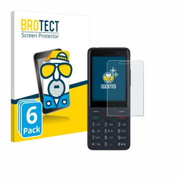 Vorderseite einer Produktverpackung mit dem Markenlogo BROTECT. Daneben ist das Gerät TCL Onetouch 4022s mit dem zugehörigen D