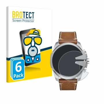 Vorderseite einer Produktverpackung mit dem Markenlogo BROTECT. Daneben ist das Gerät Diesel Mega Chief mit dem zugehörigen Di