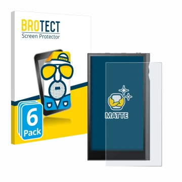 Vorderseite einer Produktverpackung mit dem Markenlogo BROTECT. Daneben ist das Gerät Astell&Kern Kann Ultra mit dem zugehörig