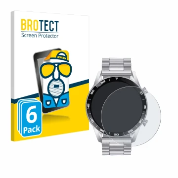 Vorderseite einer Produktverpackung mit dem Markenlogo BROTECT. Daneben ist das Gerät Foxbox SML1-C PRO 1.43