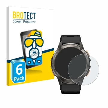 Vorderseite einer Produktverpackung mit dem Markenlogo BROTECT. Daneben ist das Gerät Kospet Tank T3 mit dem zugehörigen Displ