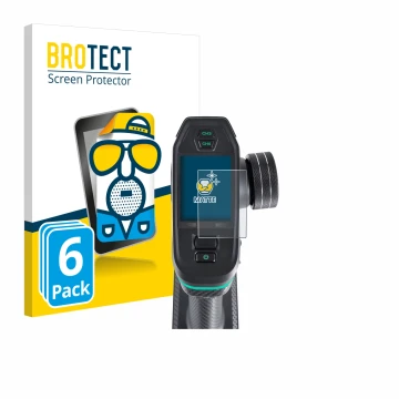 Vorderseite einer Produktverpackung mit dem Markenlogo BROTECT. Daneben ist das Gerät DumboRC DDF-350 mit dem zugehörigen Disp