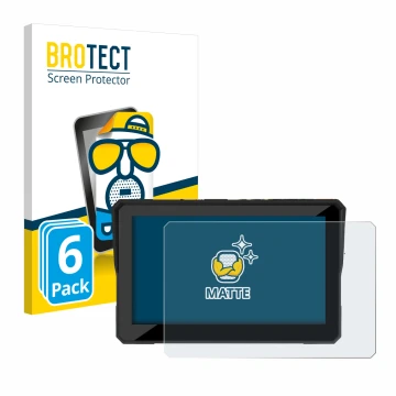 Vorderseite einer Produktverpackung mit dem Markenlogo BROTECT. Daneben ist das Gerät Carpuride W502 5